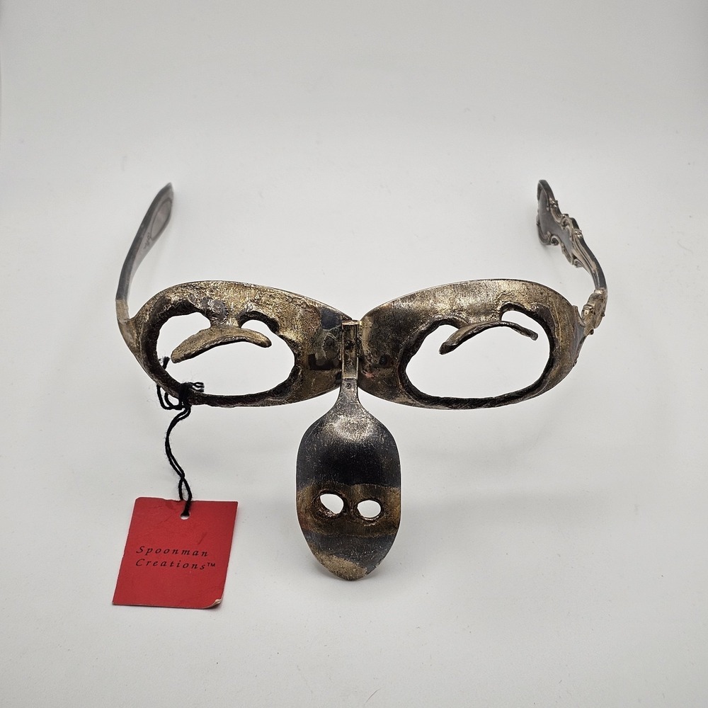 Steampunk Spoon Glasses Original Art
